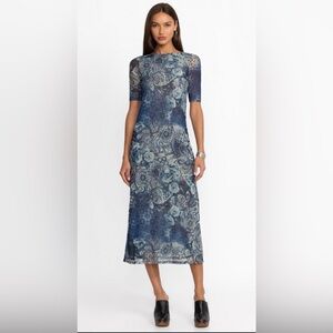 Johnny Was Isobel Midi Dress